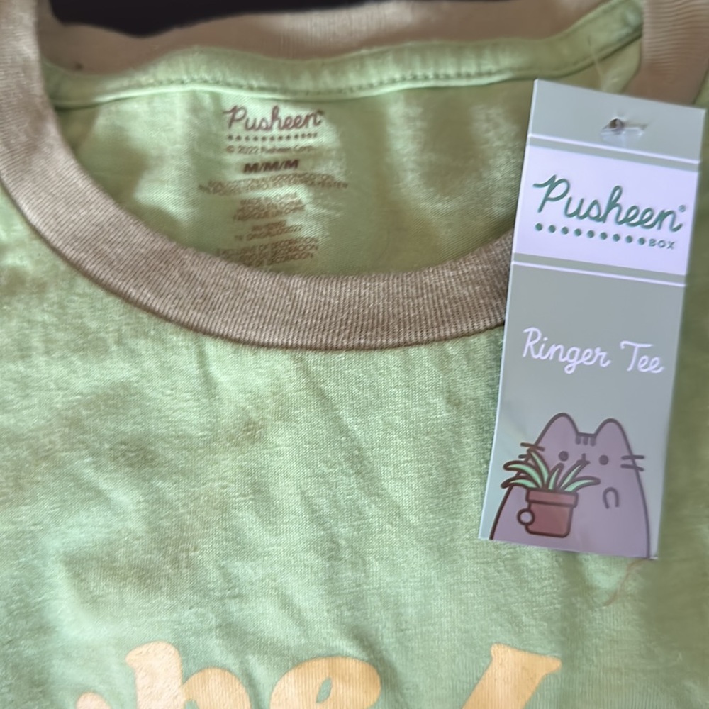 Pusheen Ringer Tee (Pusheen Box Exclusive) - Picture 2 of 2